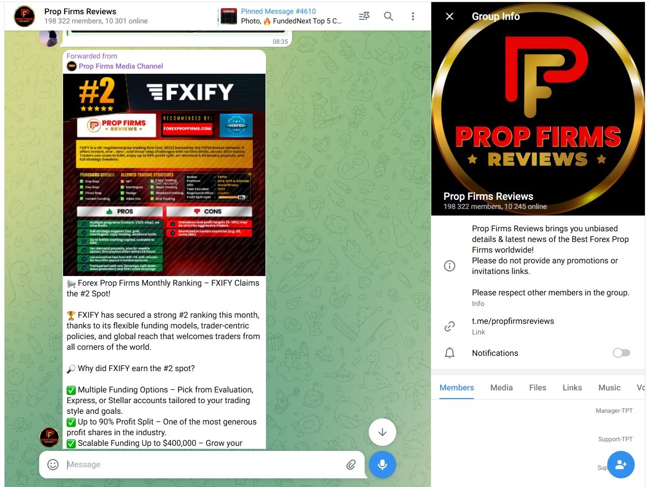 Prop Firms Reviews