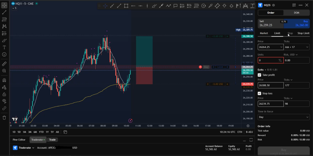 tradingview screen