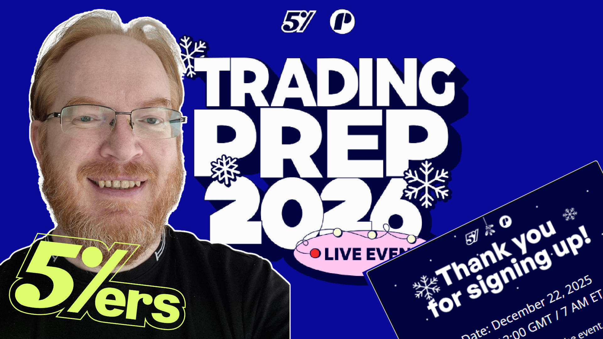2026 Trading Prep Live Event - The5ers